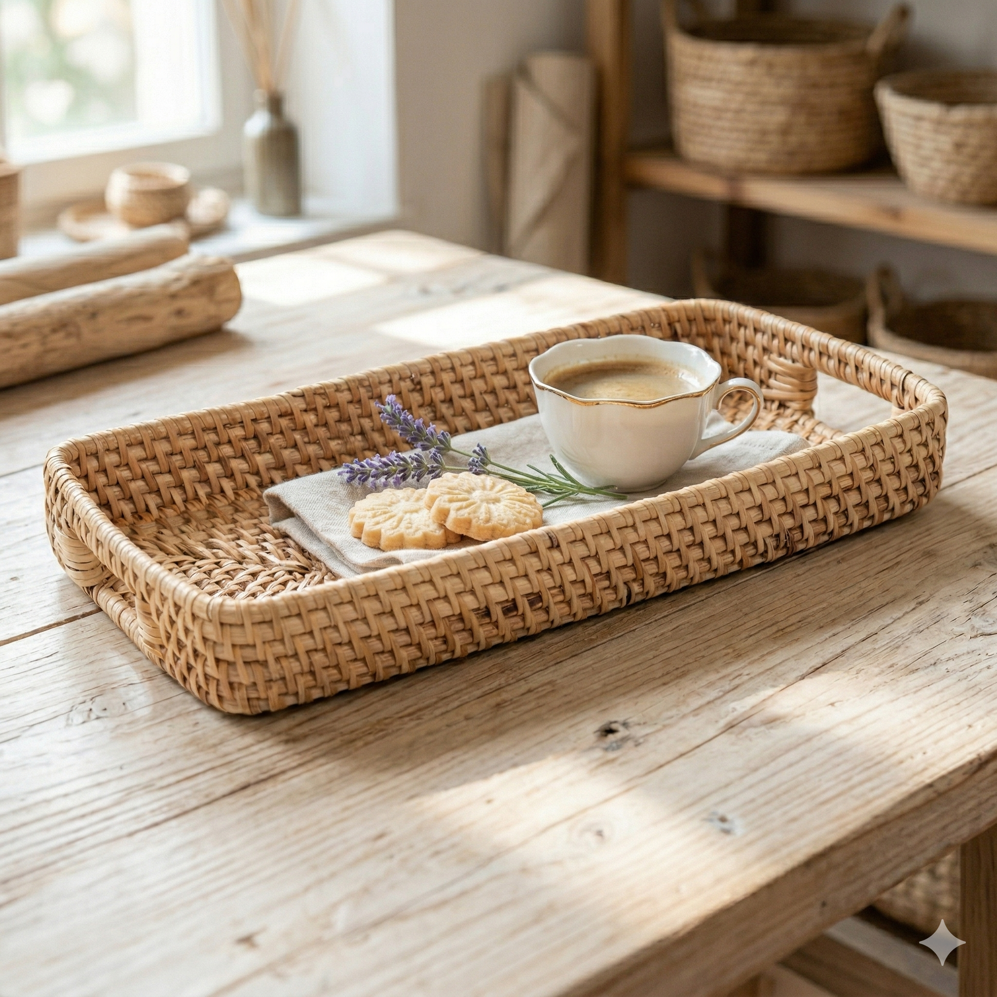 Bandeja Rattan - PP - Imagem 2