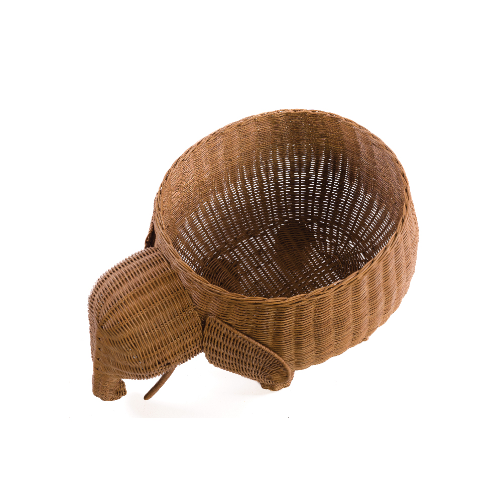 Cachepot Rattan Elefante - Imagem 4