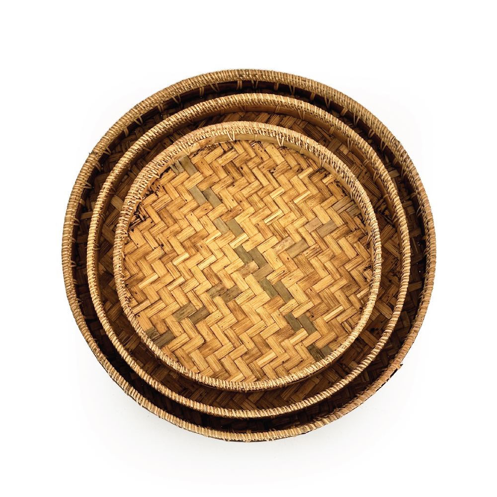 BANDEJA RATTAN/BAMBU - G - Imagem 2