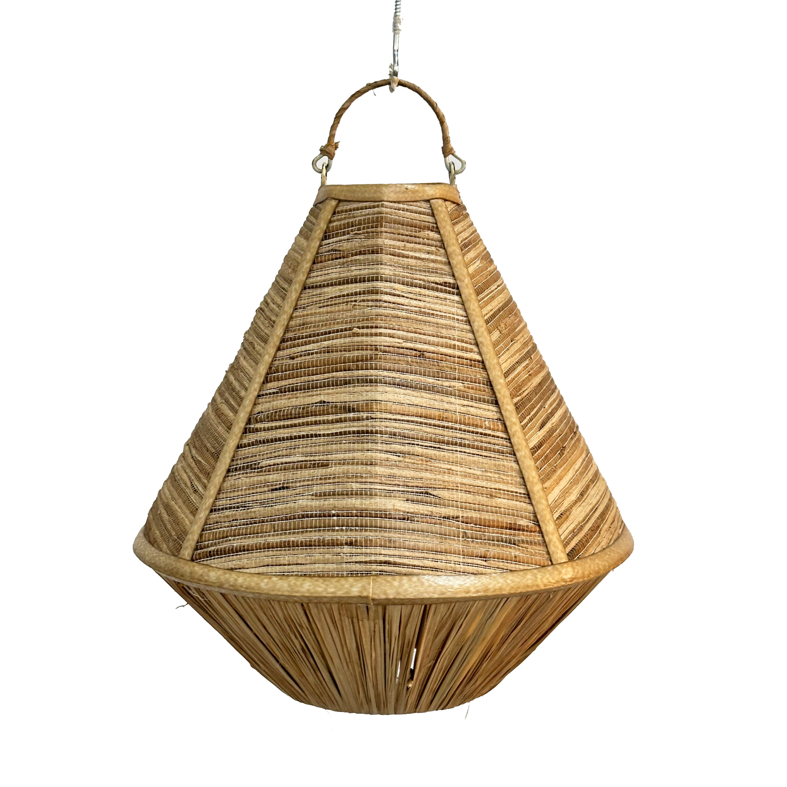 PENDENTE FIBRA AGEL/FLOR JACINTO DAGUA