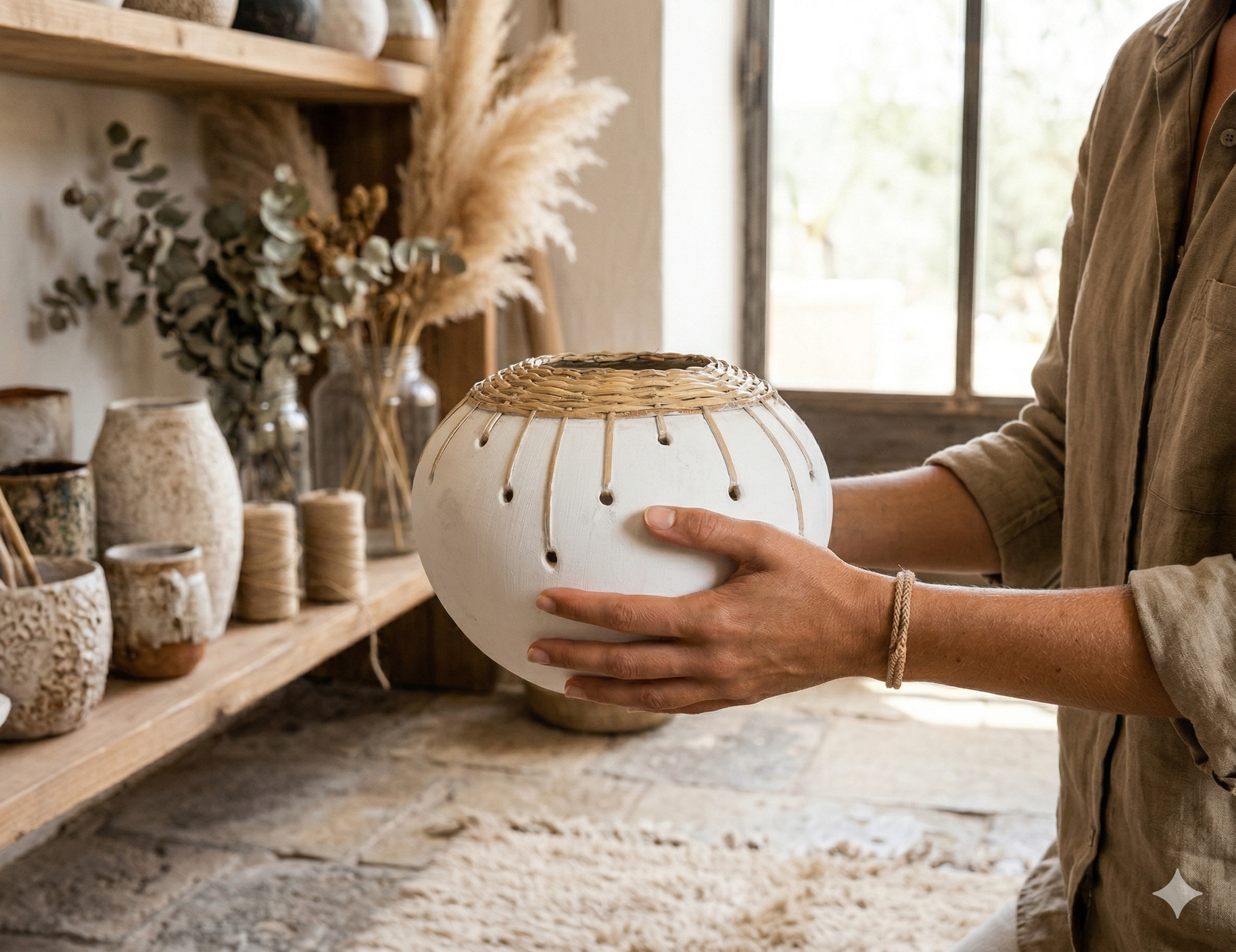 Vaso Ceramico Tuscan - Imagem 2